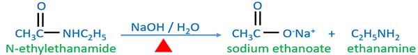 amides and sodium hydroxides